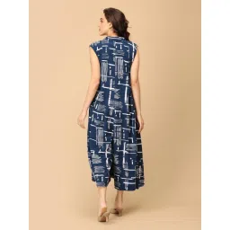 The Mom Store Sharp in Splash Maternity & Nursing Jumpsuit image 2