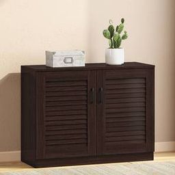 urban ladder Bennis Engineered Wood Shoe Rack in Dark Walnut Finish-picture-24