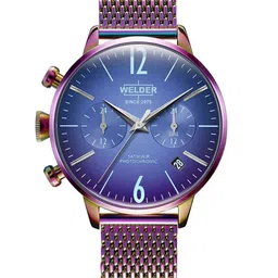 WELDER Women Brass Dial & Stainless Steel Straps Analogue Multi Function Watch WWRC646-picture-46