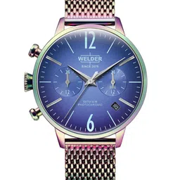 WELDER Women Brass Dial & Stainless Steel Straps Analogue Multi Function Watch WWRC692-picture-12