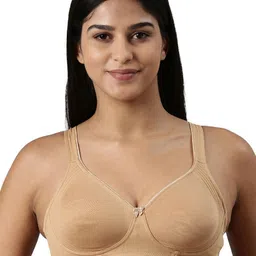 BLOSSOM Full Coverage Non Padded Stretchable T-shirt Bra- Side Shaper image 1
