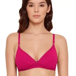LYRA Premium Cotton Plunge Neck Comfort Bra-picture-39