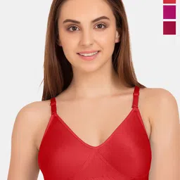 Tweens Pack Of 3 Full Coverage Non Padded T-Shirt Bra All Day Comfort-picture-16