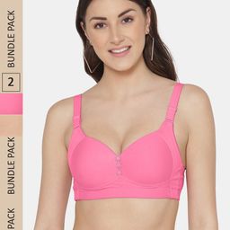 Tweens Pink & Peach-Coloured Bra Full Coverage Lightly Padded-picture-41