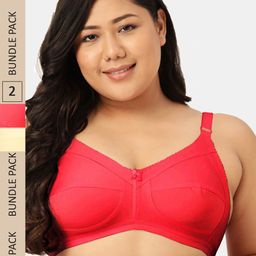 Sztori Plus Size Full coverage Non Padded T-Shirt Bra-picture-47