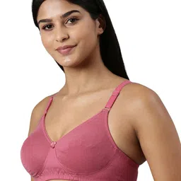 BLOSSOM Non Padded Pure Cotton T-shirt Bra - Full Coverage image 2