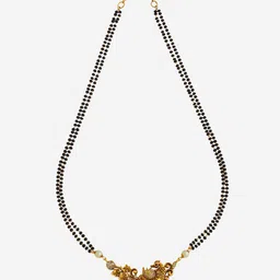 Kushal's Fashion Jewellery Artificial Stones and Beads Mangalsutra image 2