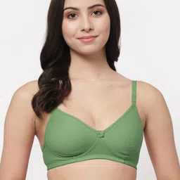 Docare Pack Of 3 Lightly Padded Full Coverage Cotton T-shirt Bra With All Day Comfort image 5
