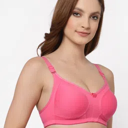 Floret Pack Of 2 Full Coverage Non Padded Minimizer Bra image 5