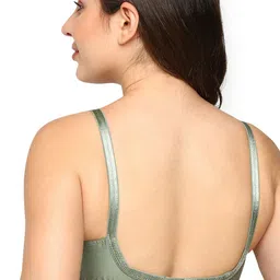 BLOSSOM Checked Full Coverage Padded Pure Cotton T-shirt Bra With All Day Comfort image 3