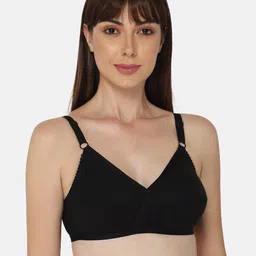 NAIDU HALL Pack Of 3 Full Coverage Non Padded Cotton Everyday Bras With All Day Comfort image 3