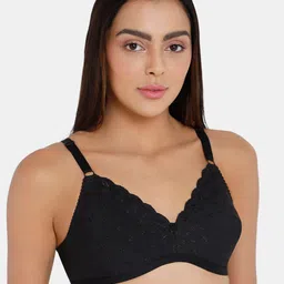 NAIDU HALL Pack Of 2 Cotton Everyday Bra Medium Coverage Non Padded All Day Comfort image 3