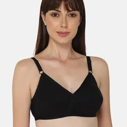 NAIDU HALL Pack of 3 Full Coverage Non Padded Cotton Everyday Bras With All Day Comfort image 3