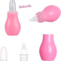 babylib Baby Nasal Aspirator for Baby silicon Vacume Manual clinear Manual Nasal Aspirator image 3