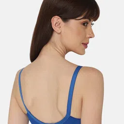 NAIDU HALL Pack of 3 Full Coverage Cotton Everyday Bras with All Day Comfort image 4