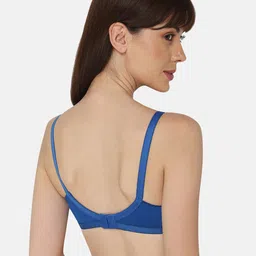 NAIDU HALL Pack Of 3 Full Coverage Non Padded Cotton Everyday Bras With All Day Comfort image 4