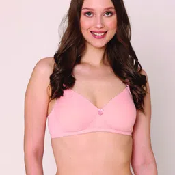 B'ZAR Women Solid Seamless Full Coverage Lightly Padded Bra image 4