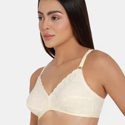 NAIDU HALL Pack Of 2 Cotton Everyday Bra Medium Coverage Non Padded All Day Comfort image 4