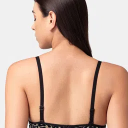 Tweens Animal Printed Full Coverage Lightly Padded Cotton T-Shirt Bra With All Day Comfort image 5