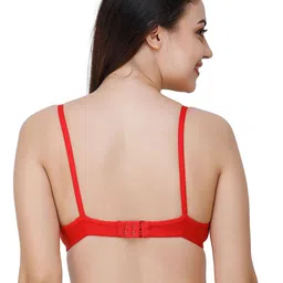 Docare Pack Of 3 Full Coverage Seamless Non Padded T Shirt Bra All Day Comfort image 4