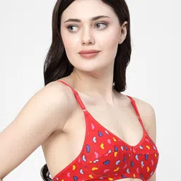 Docare Pack Of 2 Medium Coverage Non Padded Cotton Minimizer Bra With All Day Comfort image 4
