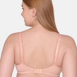 Tweens Non-Padded Non Wired All Day Comfort Seamless Cotton Minimizer Bra image 4