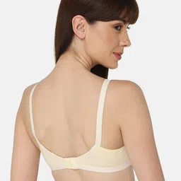 NAIDU HALL Pack Of 3 Cotton Everyday Bra Full Coverage Non Padded All Day Comfort image 5