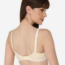 NAIDU HALL Pack Of 3 Full Coverage Non Padded Cotton Everyday Bras With All Day Comfort image 5