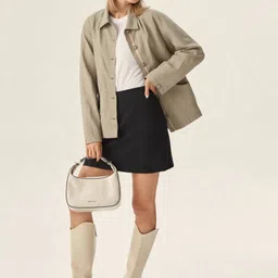 lyketrends Women Solid Single Breasted Formal Blazer image 2