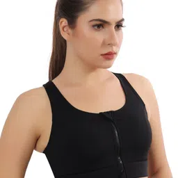 Bella Voste Full Coverage Lightly Padded Rapid-Dry Anti Odour Anti Bacterial Workout Bra image 5