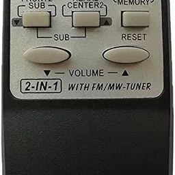 LipiWorld 2 in 1 Home Theater Multimedia Speaker System Remote Control Compatible forHome Theater Philips Remote Controller-image-9