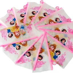 furnish marts princess cartoon printed blank zipper pouch for kids birthday return gifts cartoon Art Plastic Pencil Boxes-picture-10