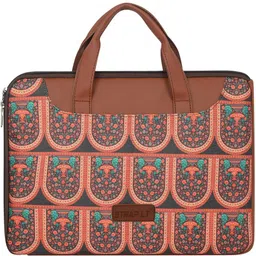 straplt Jute Handcrafted Stylish & Durable Bag For Office, College, Travel 15.5-16 inch Waterproof Laptop Sleeve/Cover image 2