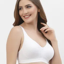 Floret White Minimiser Bra image 3