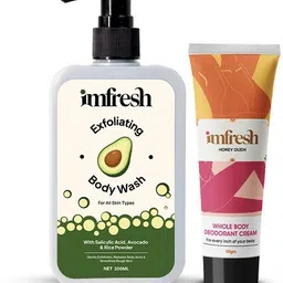 imfresh Honey Oudh Deodorant Cream & Exfoliating Body Wash-picture-18