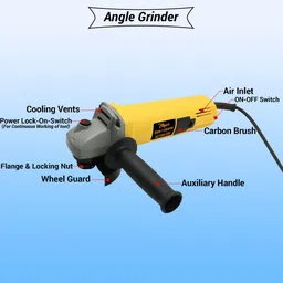 hillgrove HG-801e Angle Grinder image 2