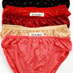 evaara Pack of 6 Women Hipster Multicolor Panty-picture-18