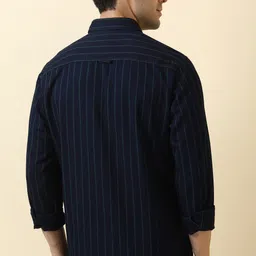 allen solly Men Regular Fit Striped Casual Shirt image 3