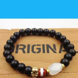Young & Forever Men Opal Crystal Elasticated Bracelet-picture-30