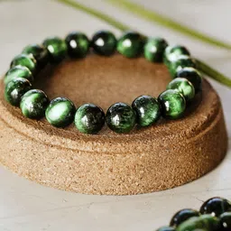 Young & Forever Unisex Tigers Eye Elasticated Bracelet-picture-14