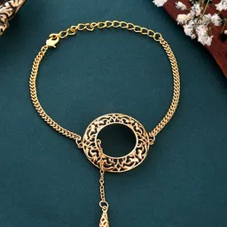 Voylla Gold-Plated Link Bracelet-image-63