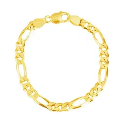 Zavya Men 925 Sterling Silver Gold-Plated Link Bracelet image 3