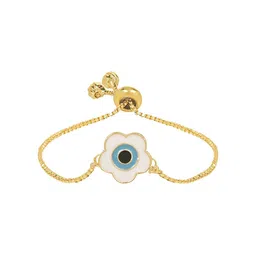 I Jewels Set Of 2 Gold-Plated Charm Bracelet image 3