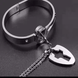 UNIVERSITY TRENDZ Set Of 2 Silver-Plated Wraparound Bracelet And Pendent Chain Set image 5