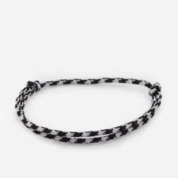 The Bro Code Men 4 Black Handcrafted Wraparound Bracelet image 4