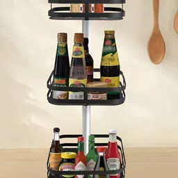 Sasimo Black & White Water Resistant Metal Multi-Utility Organiser image 3