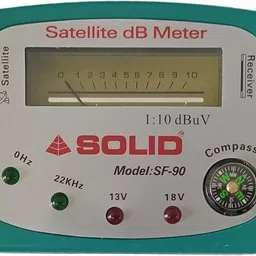 Satellite dB Meter Solid Sf-90 Dish Antenna Gain Measuring Instrument Non-magnetic Electronic Level-image-0