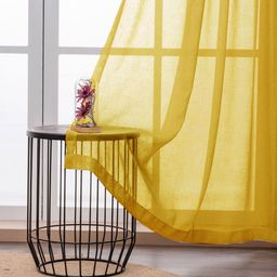 homemonde 152.4 cm (5 ft) Cotton Transparent Window Curtain Single Curtain-picture-20
