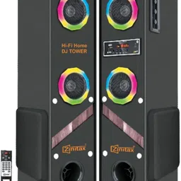 Zinitax Double Decker Pair Tower 2.0 – Hi-Fi Home DJ Tower Speakers with Bluetooth 100 W Bluetooth Tower Speaker-picture-26