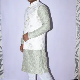 kunj icons Solid Men Waistcoat image 4